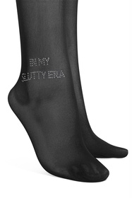 Obsessive Norless Era rajstopy z otwartym krokiem black