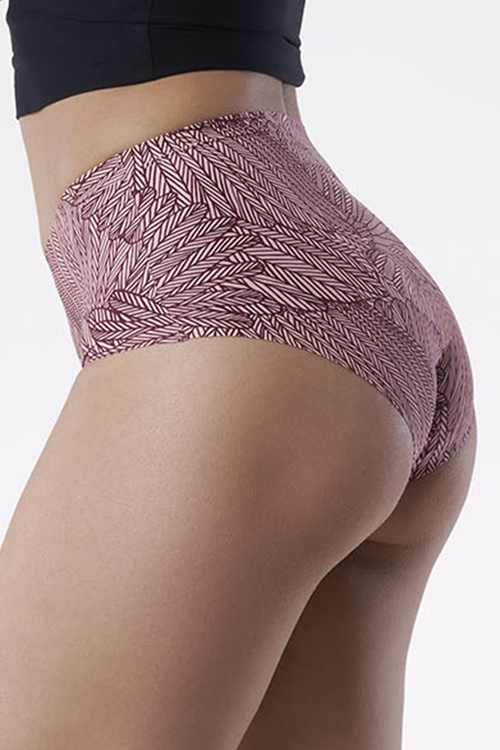 Majtki wysokie figi Julimex Panty Maxi wings