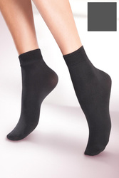 Gabriella Microfibre Code 601 Wyrób pończoszniczy skarpetki, grafit