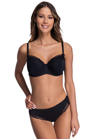 Biustonosz usztywniany Ava 2112 Azalea black