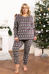 Dres homewear Italian Fashion Islandia dł.r. dł.sp. grafit