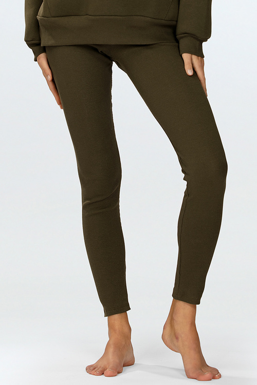 Komplet legginsy + bluza Dkaren Oseye-Kpl khaki 