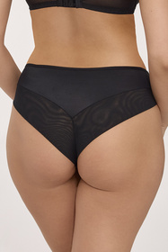 Ava 2229/B brazyliany o wysokim stanie, komfortowy krój black