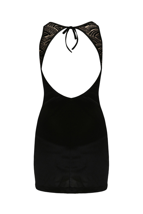 Nocna komplet koszulka + stringi Casmir Lara chemise black