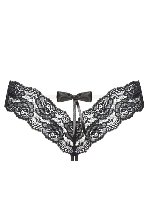 Beauty Night Selina BN6508 brazyliany z koronką black