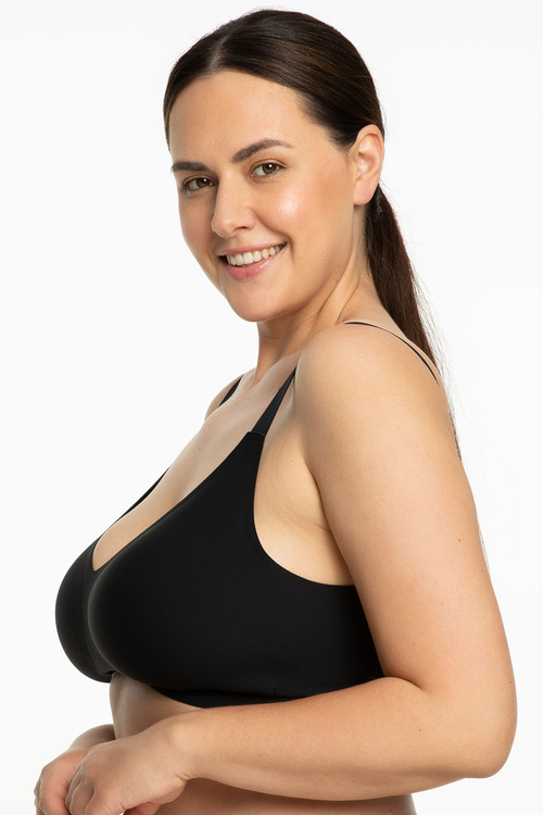 Biustonosz braletka Julimex Jelly Bra Comfort czarny