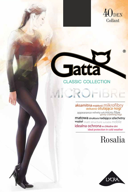 Gatta Rosalia 40 Wyrób pończoszniczy rajstopy, fumo