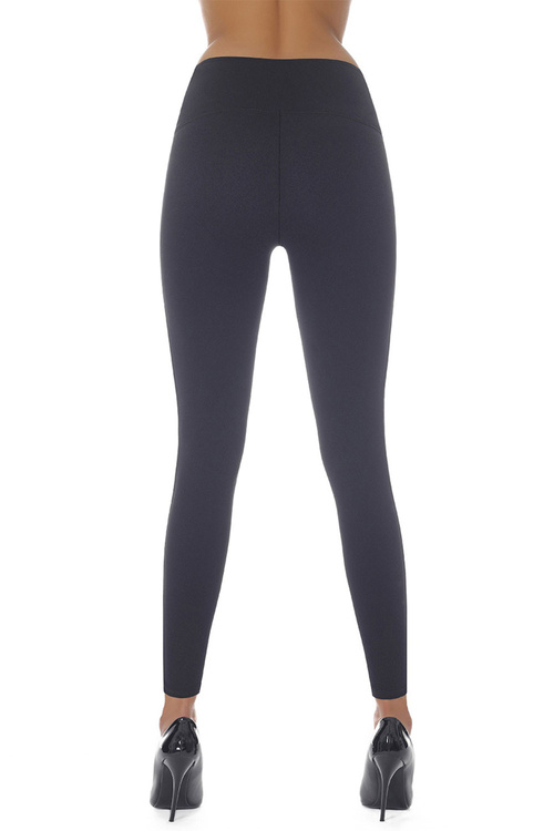 Bas Bleu Leryn Legginsy klasyczne, black-silver