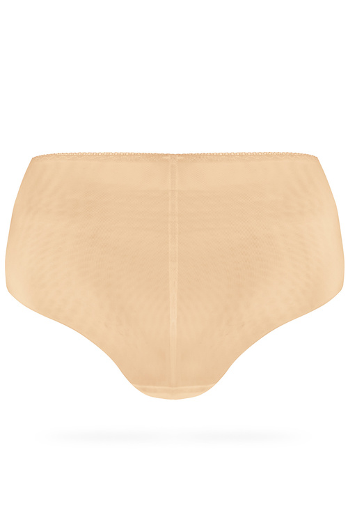 Wysokie figi Nessa Mamma Lace N02 beżowy
