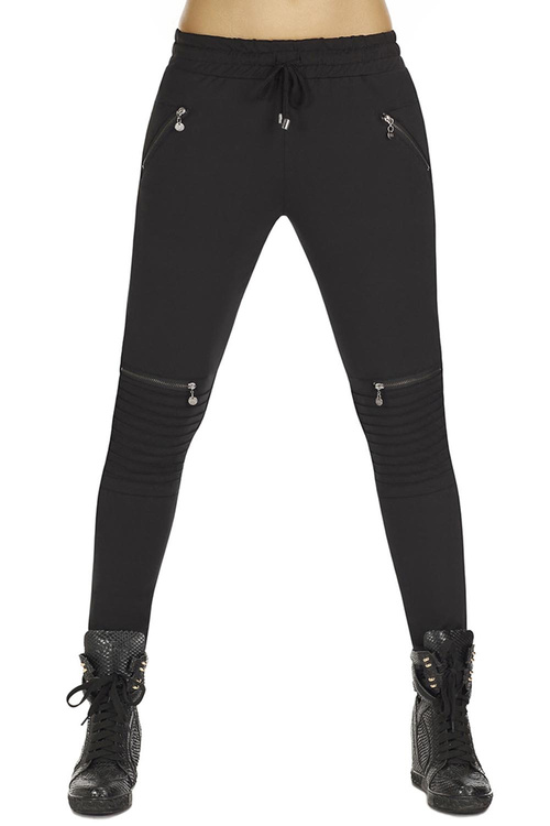 Bas Bleu Izzy Spodnie rurki, black