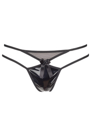 Axami V-6478 Noir Majtki stringi, czarny