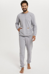 Italian Fashion Fox Men dł.r. dł.sp. Dres homewear, melanż