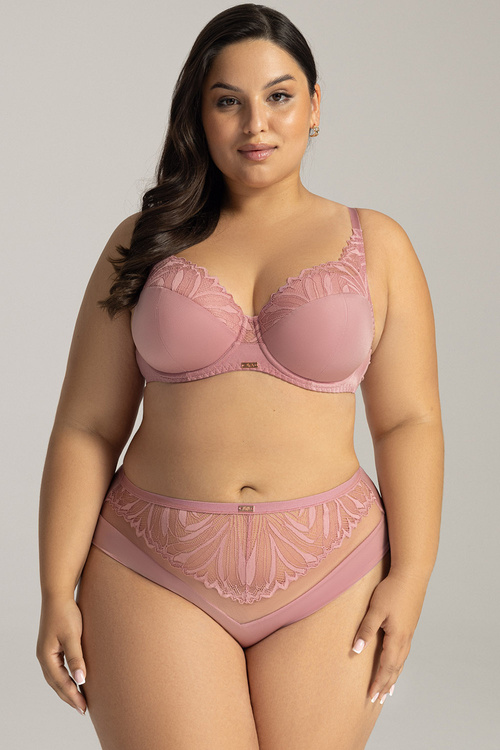Biustonosz usztywniany Ava 2107 Yasemin Maxi pink peony
