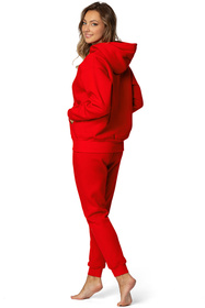 Komplet bluza+spodnie Dkaren DK-K-B6 czerwony
