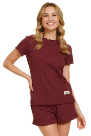 Nocna piżama Doctor Nap PM.4315 sangria 