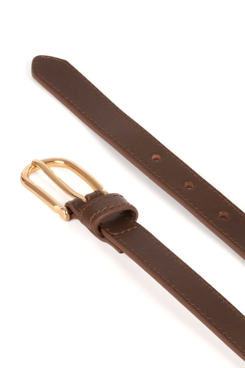 Pasek skórzany Vivisence P0007 brown