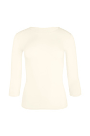 Babell Manati klasyczna bluzka z rękawem 3/4 ecru