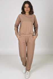 Bluza nierozpinana Vivisence 9004 beżowy