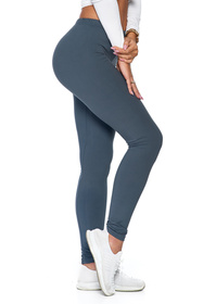 Legginsy klasyczne Moraj RDL1000-010A grey