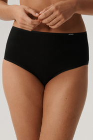 Atlantic 3BLP-604 wysokie figi 3 pack z bawełny czarny