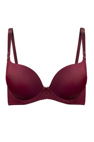 Vivisence 1041 Biustonosz push-up, bordowy
