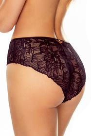 Lapinee 5038 Molly figi o wysokim stanie, miękka dzianina czarny