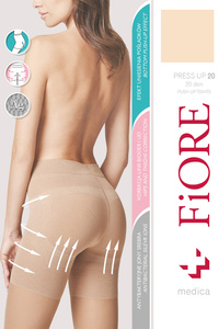 Fiore Press Up 20 den M5203 Wyrób pończoszniczy rajstopy, natural