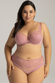 Biustonosz półusztywniany Ava 2105 Yasemin Maxi pink peony