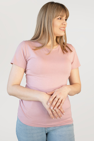 Koszulka klasyczna Babell Carla różowy