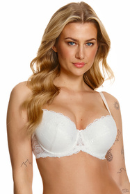 Lupo 151 Biustonosz push-up, ecru