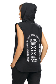 Bluza nierozpinana Reviver F5578 czarny