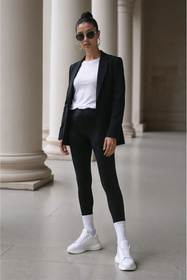 Legginsy klasyczne Vivisence 8501 czarny