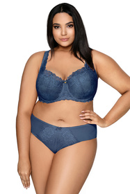 Mat 053/22 Carmela Big Biustonosz usztywniany, szafir