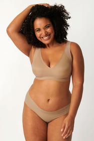 Sloggi 10186739 ZERO Feel Majtki figi, 00SH-cognac