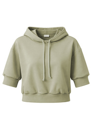 Vivisence 9008 bluza nierozpinana z kapturem oliwkowy