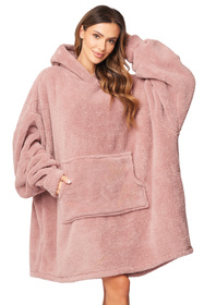 Komplet kocobluza i skarpety Vivisence 5028Kmpl różowy