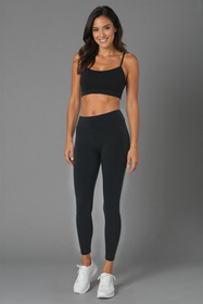 Legginsy klasyczne Vivisence 8502 czarny