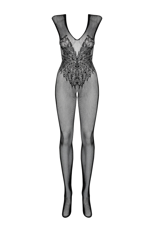 Obsessive Bodystocking N112 Body bodystocking, czarny