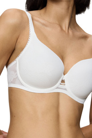 Biustonosz usztywniany Triumph 10205990 Wild Rose Sensation WP 00GZ-silk white