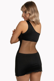 Nocna koszulka Anais Karen dress czarny 