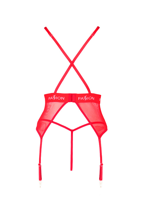 Gorset sexy Passion Mirajane corset red