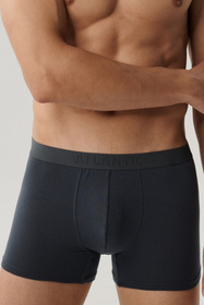 Atlantic 3BMH-016 bokserki męskie 3-pack bambusowe, grafitowy