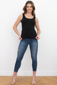 Koszulka bez rękawów Italian Fashion Ibiza sz.r. czarny