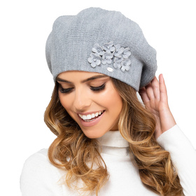 Kamea Arizona Nakrycie głowy beret, szary