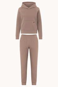Komplet bluza+spodnie Vivisence 9203kmpl beżowy