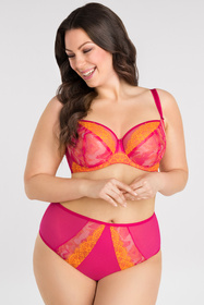 Biustonosz miękki Gorsenia K858 Show Time amarant