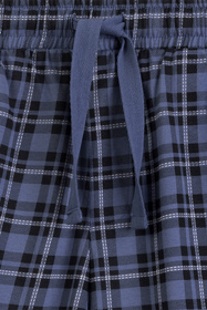 Atlantic NMP-401 piżama męska z szortami w kratę granat/denim