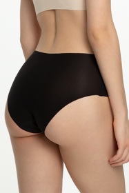 Wysokie figi Julimex Mousse Maxi czarny
