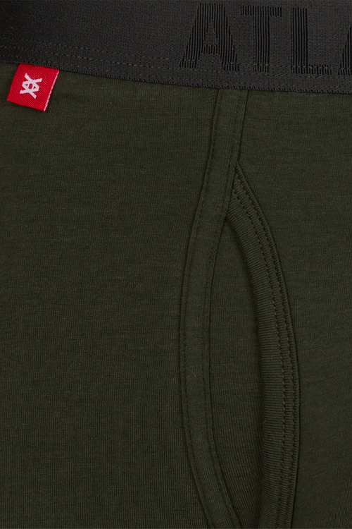Majtki bokserki Atlantic 3MH-184 granatowy/wino/khaki