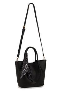 Vivisence T0019 torebka na ramię z zapięciem na magnes black